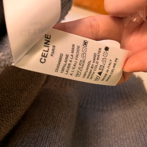 Celine sweat, almost new, 100% wool - Picture 5 of 8